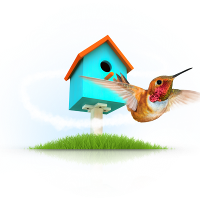 nectar logo birdhouse